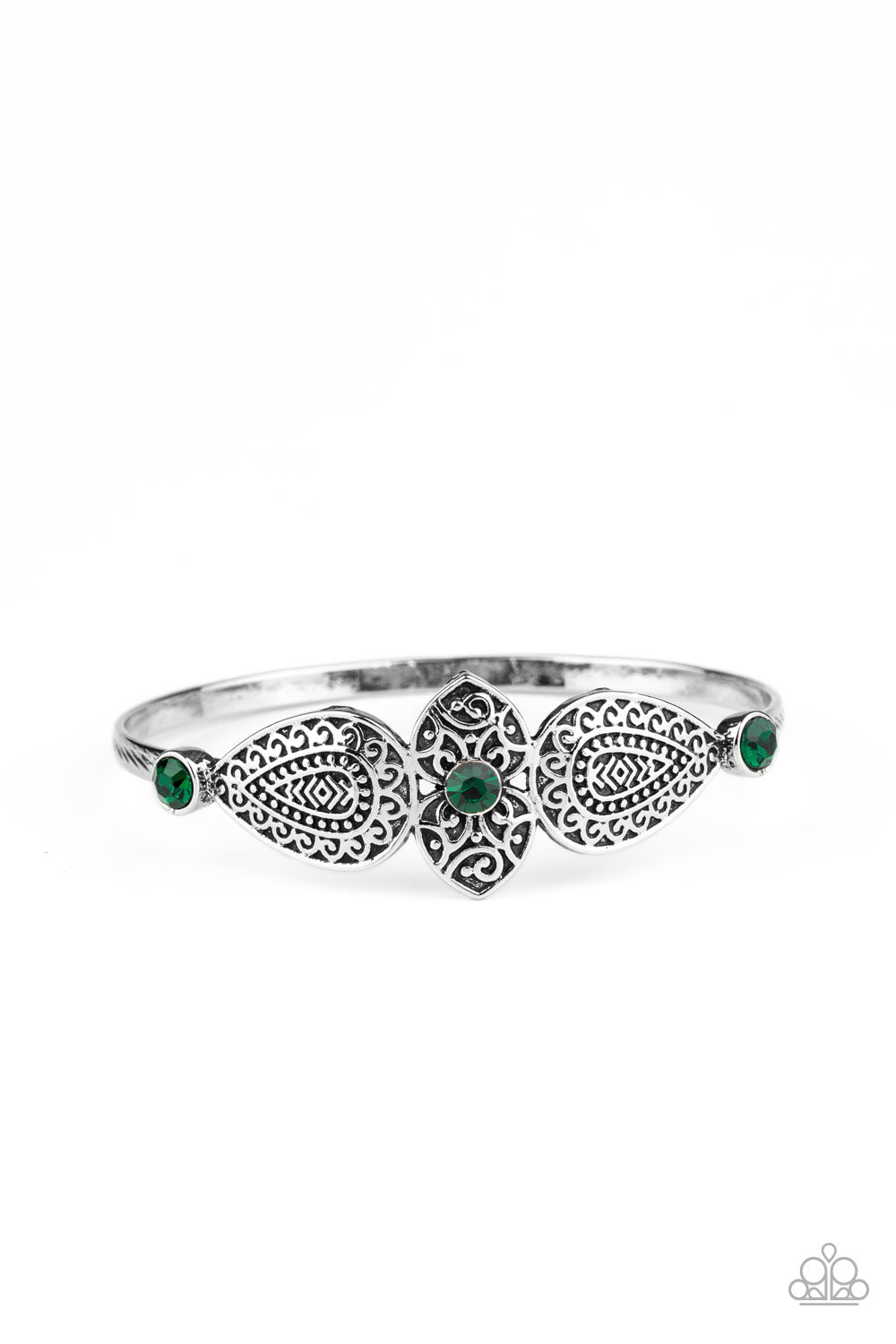 Flourishing Fashion - Paparazzi Accessories Green Bracelet $5 Jewelry with Janet Morgan Bracelets