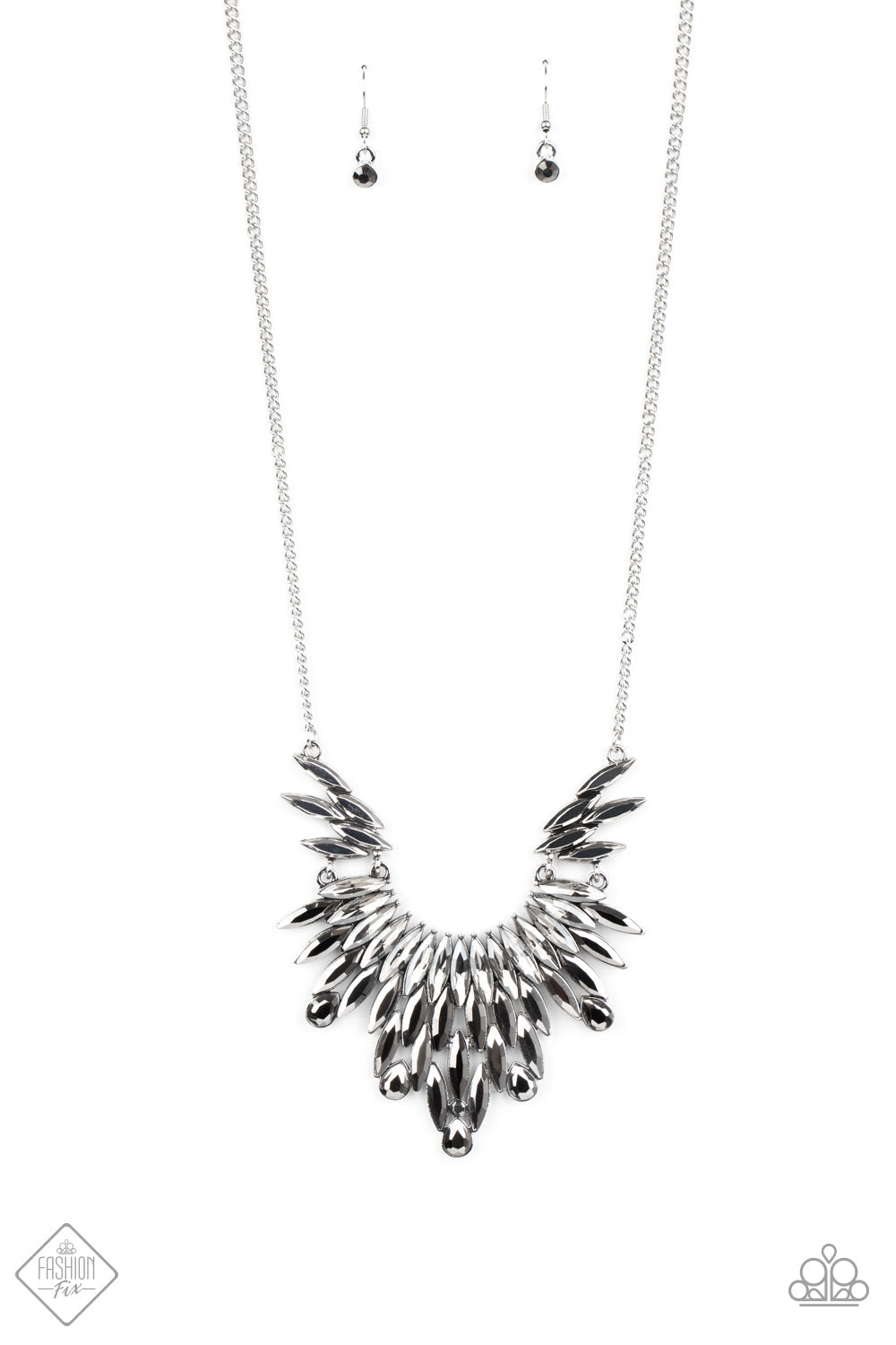 Leave it to LUXE - Silver Paparazzi Accessories Necklace $5 Jewelry with Janet Morgan Necklaces