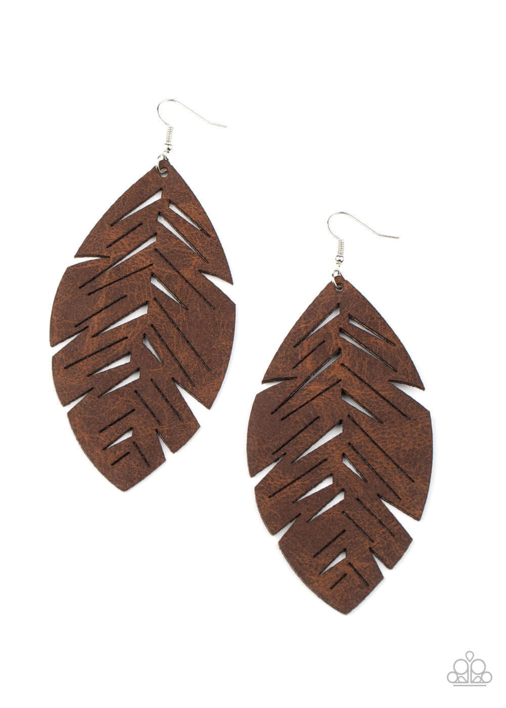 I Want To Fly - Brown Paparazzi Accessories Earring $5 Jewelry with Janet Morgan Earrings