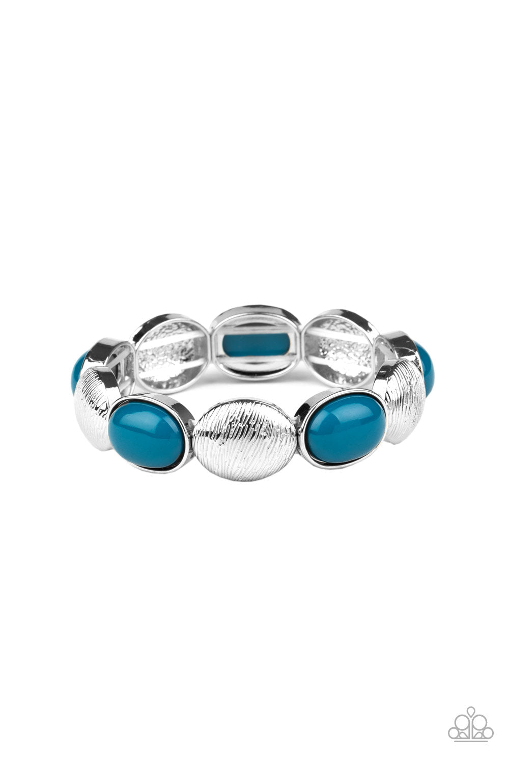 Decadently Dewy - Blue Paparazzi Accessories Bracelet $5 Jewelry with Janet Morgan Bracelets