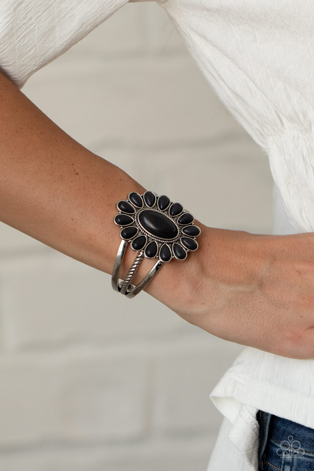 Sedona Spring - Black Paparazzi Accessories Bracelet $5 Jewelry with Janet Morgan Bracelets