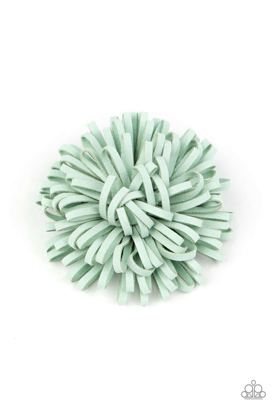 Give Me a SPRING - Green $5 Jewelry with Janet Morgan Hair Accessories