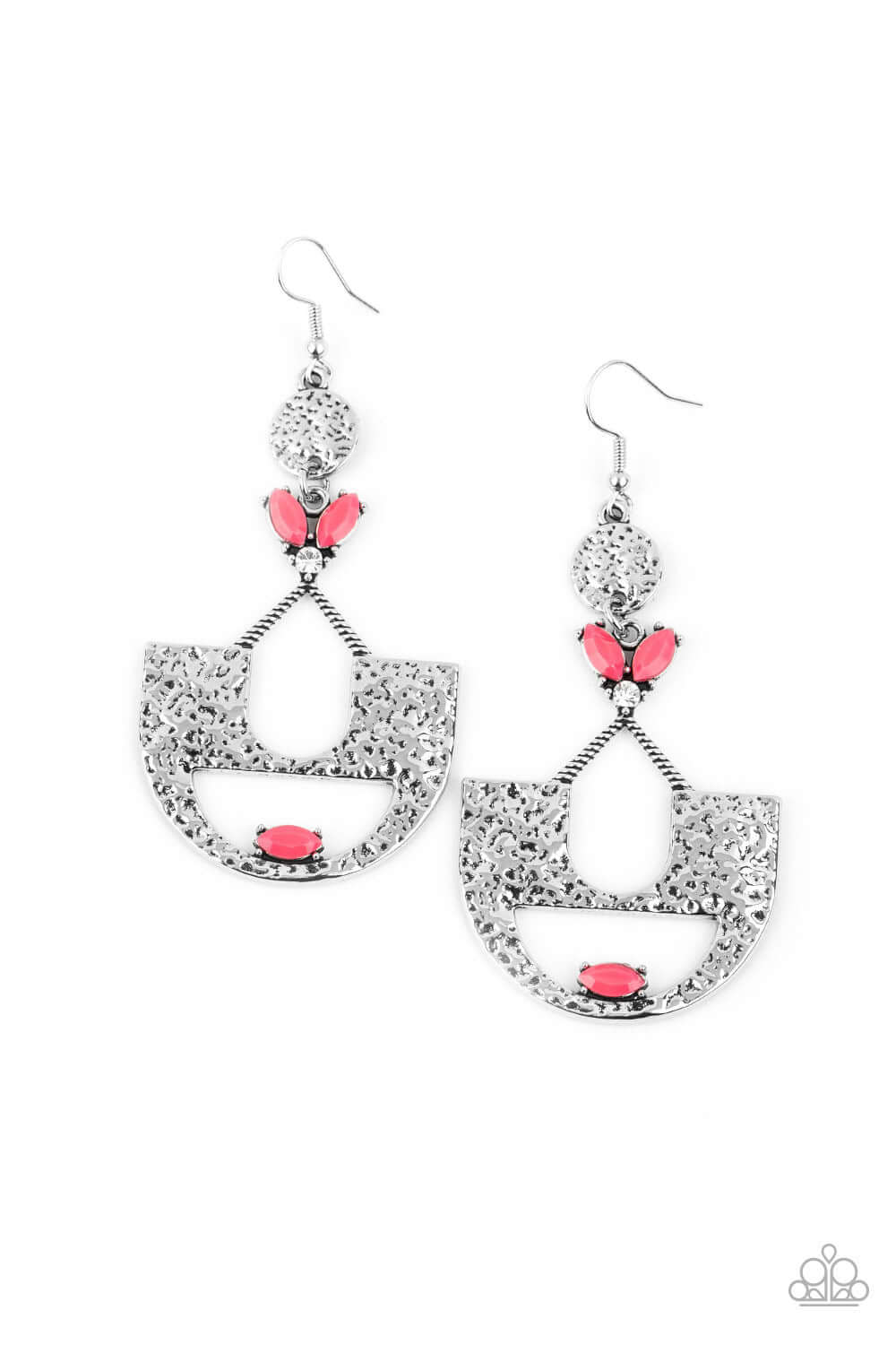 Modern Day Mecca - Pink Paparazzi Accessories Earrings $5 Jewelry with Janet Morgan Earrings