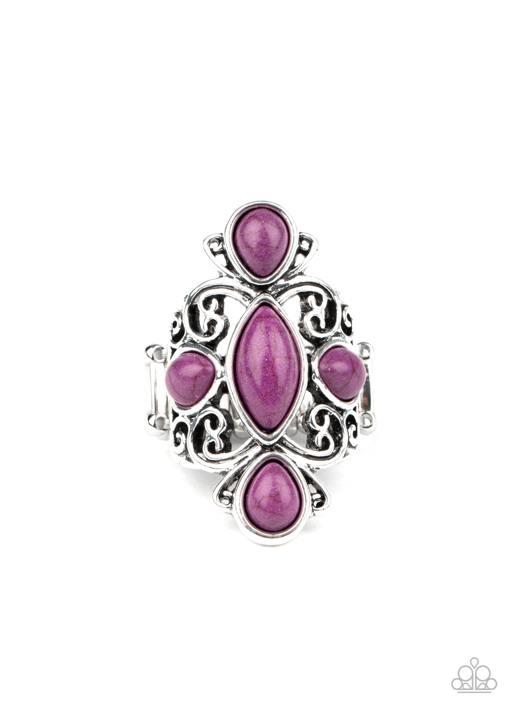 Sahara Sweetheart - Paparazzi Accessories Purple Ring $5 Jewelry with Janet Morgan Jewelry