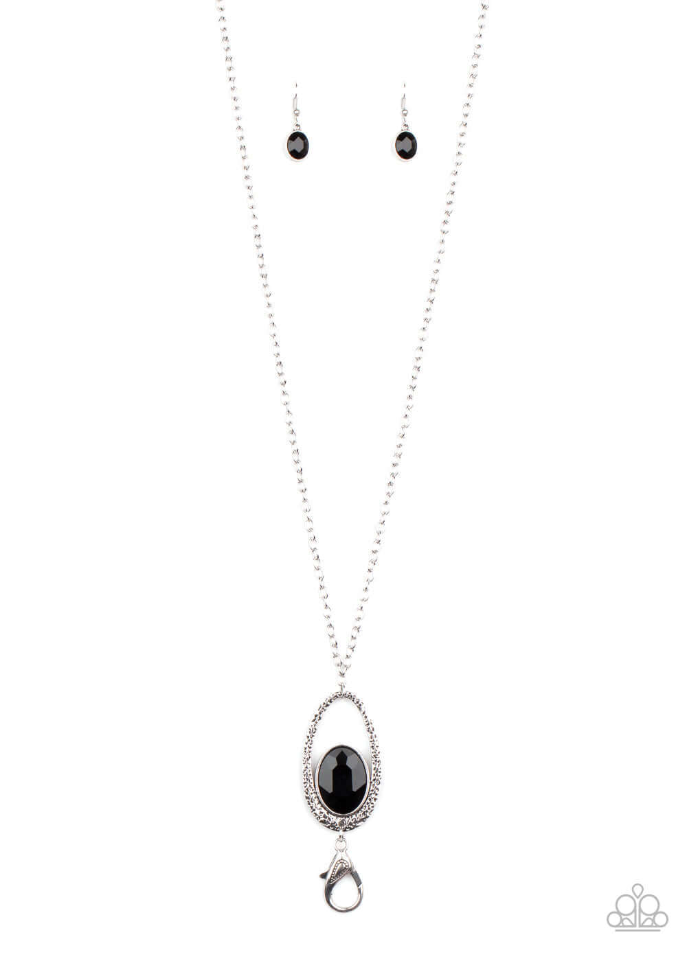 Mon-YOU-mental Moment - Black Paparazzi Accessories Necklaces $5 Jewelry with Janet Morgan Necklaces