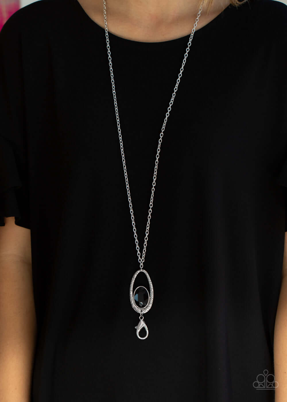 Mon-YOU-mental Moment - Black Paparazzi Accessories Necklaces $5 Jewelry with Janet Morgan Necklaces