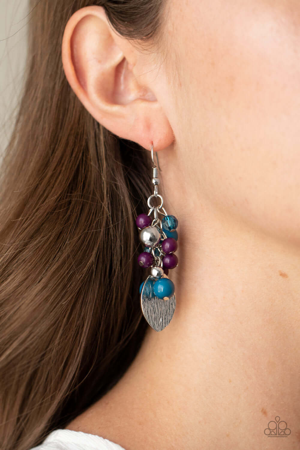 Fruity Finesse - Multi Paparazzi Accessories Earring $5 Jewelry with Janet Morgan Earrings