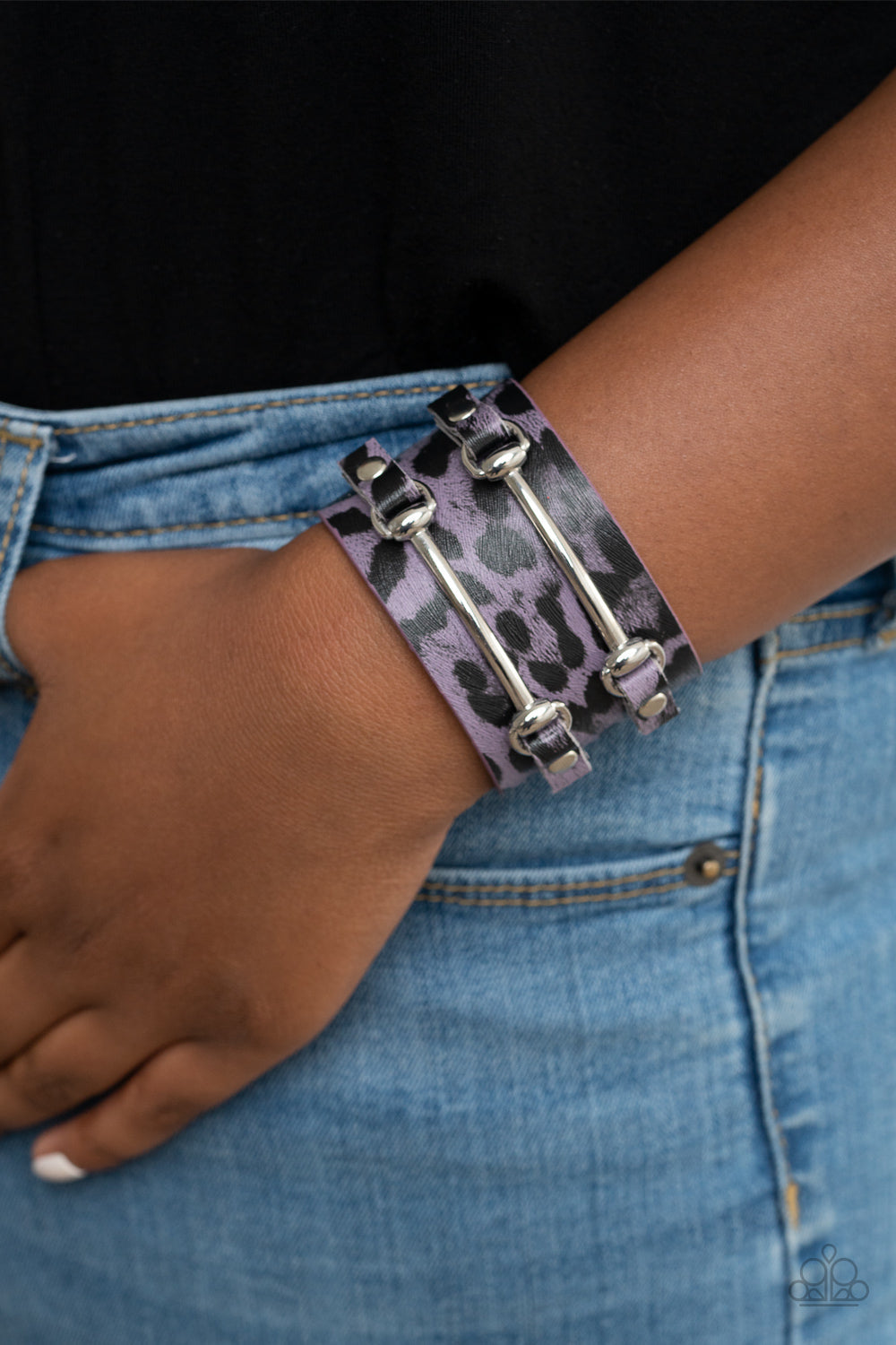 Safari Scene - Paparazzi Accessories Purple Bracelet $5 Jewelry with Janet Morgan Bracelets