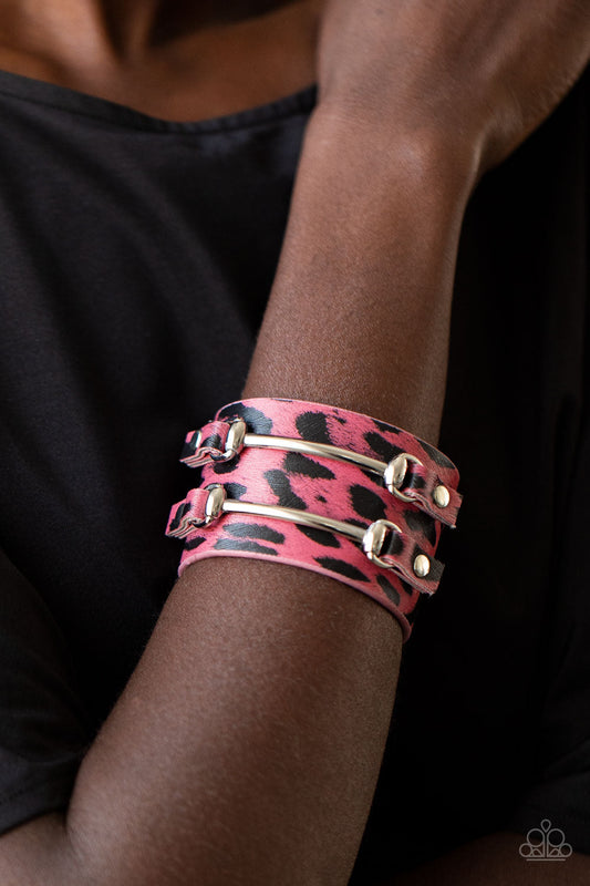 Safari Scene - Paparazzi Accessories Pink Bracelet $5 Jewelry with Janet Morgan Bracelets