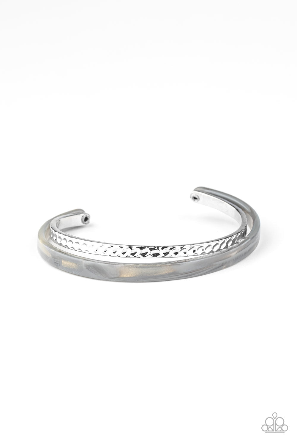 HAUTE On The Trail - Silver Paparazzi Accessories Bracelet $5 Jewelry with Janet Morgan Bracelets