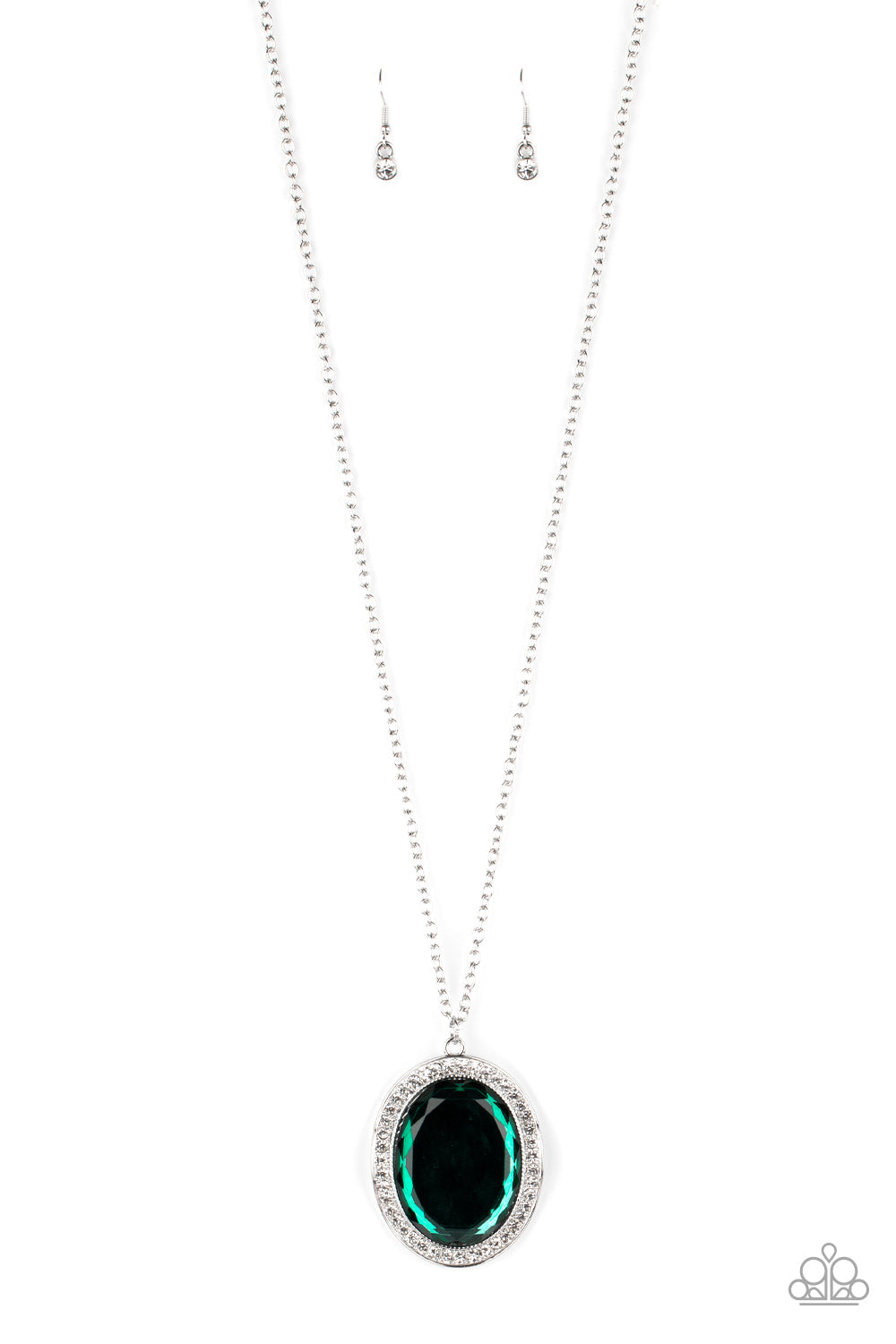 REIGN Them In - Green Paparazzi Accessories Necklace $5 Jewelry with Janet Morgan Necklaces