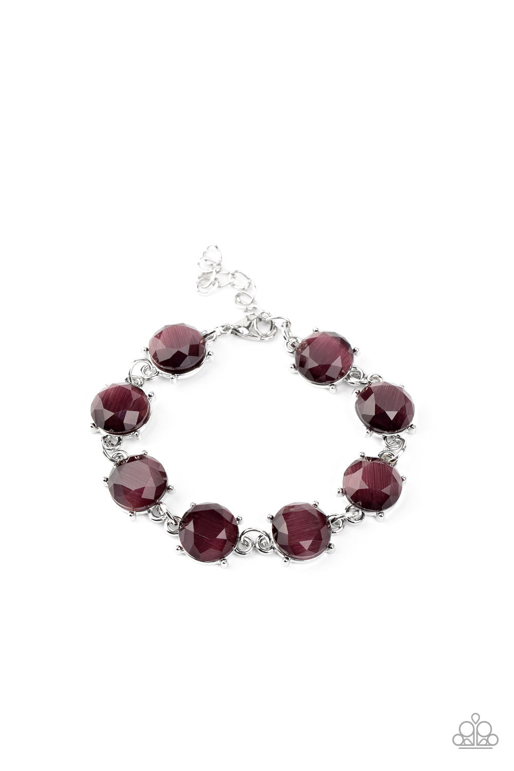 Ms. GLOW-It-All - Purple Paparazzi Accessories Bracelet $5 Jewelry with Janet Morgan Bracelets