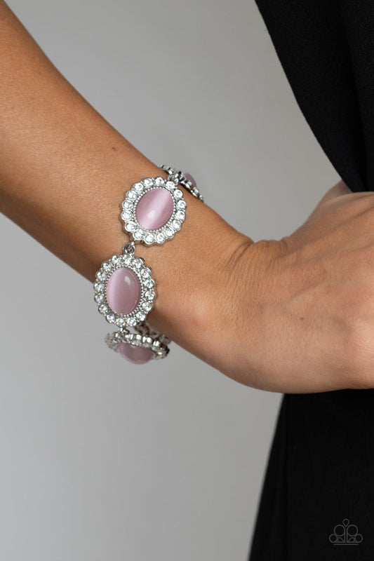 Demurely Diva - Pink - Paparazzi Accessories Bracelet $5 Jewelry with Janet Morgan Bracelets