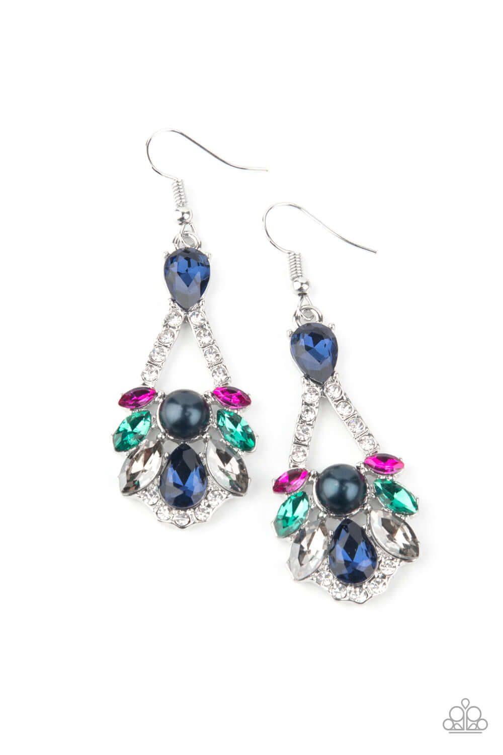 Prismatic Presence - Mutli Paparazzi Accessories Earrings $5 Jewelry with Janet Morgan Earrings