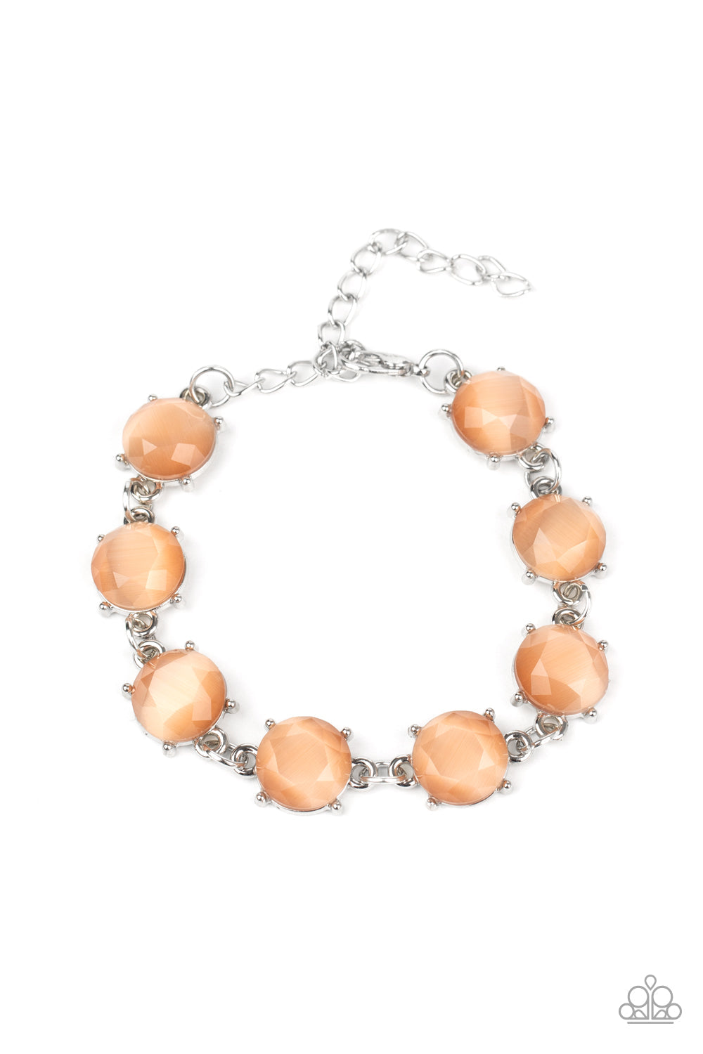 Ms. GLOW-It-All - Orange $5 Jewelry with Janet Morgan Bracelets