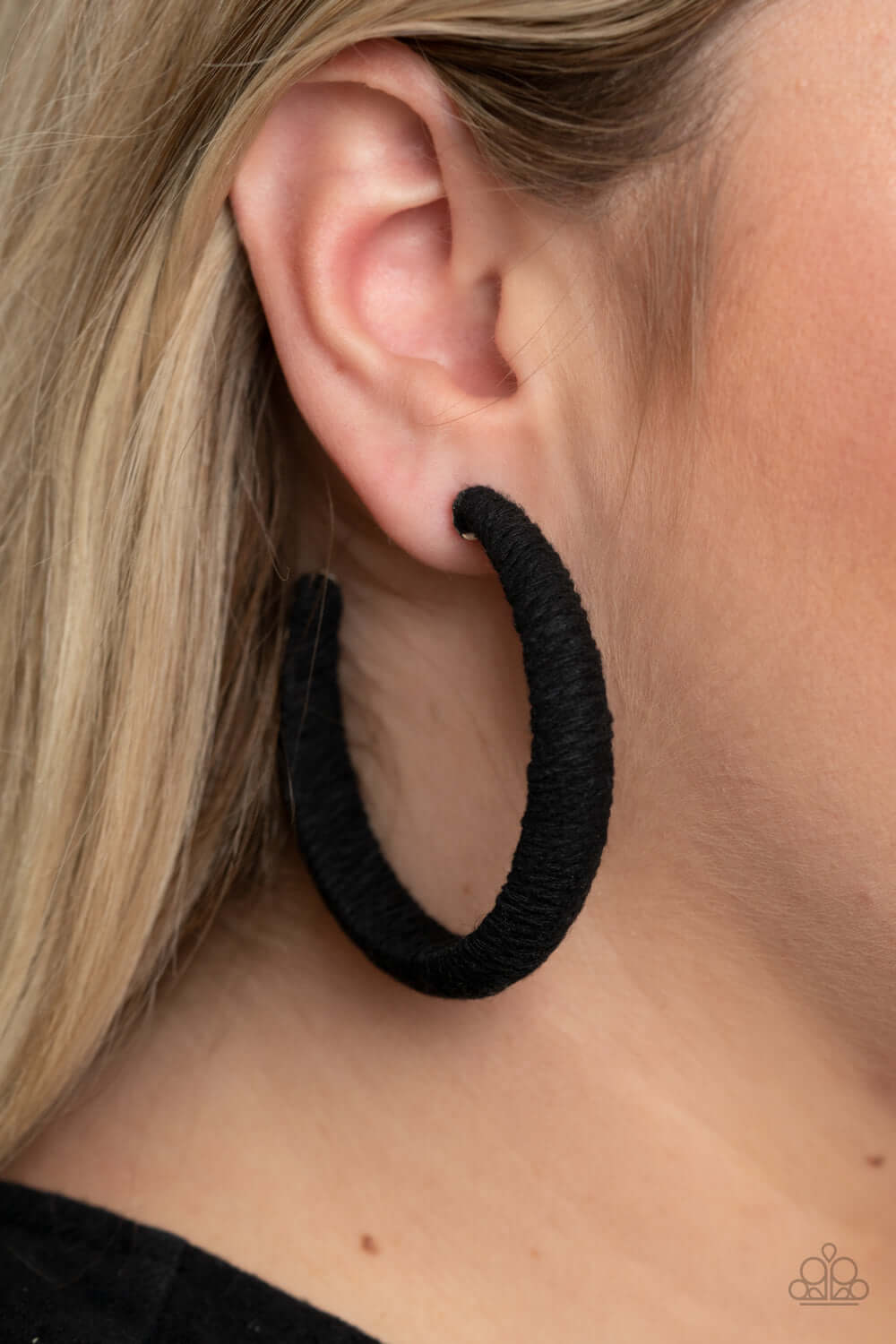 TWINE and Dine - Black Paparzzi Accessories Earrings $5 Jewelry with Janet Morgan Earrings