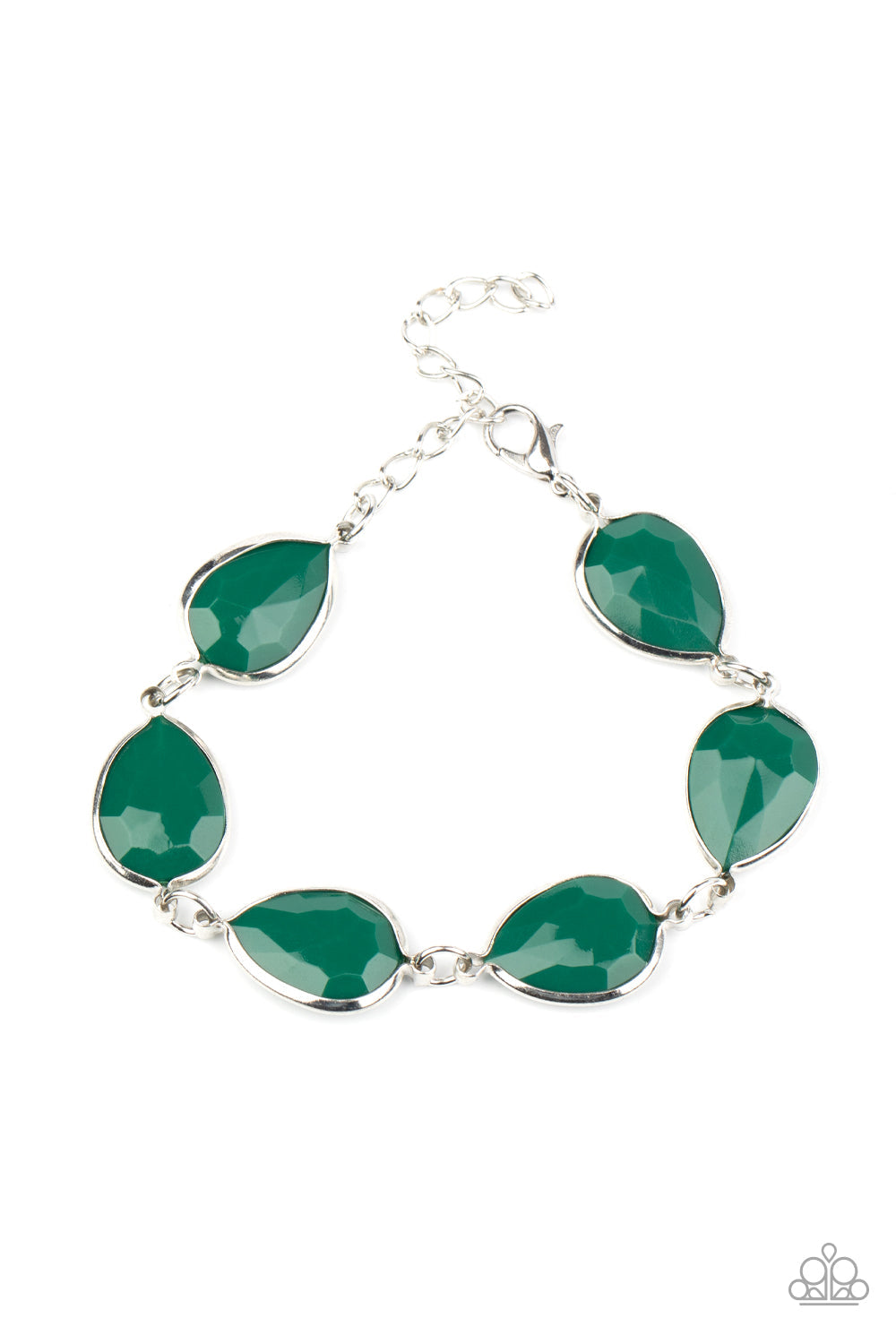 REIGNy Days - Green Paparazzi Accessories Bracelet $5 Jewelry with Janet Morgan Bracelets