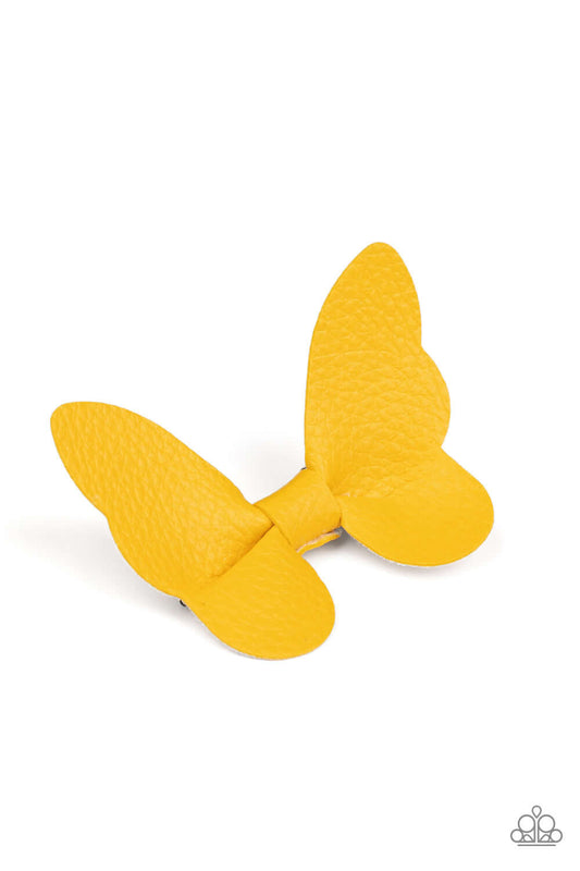 Butterfly Oasis - Yellow $5 Jewelry with Janet Morgan Hair Accessories