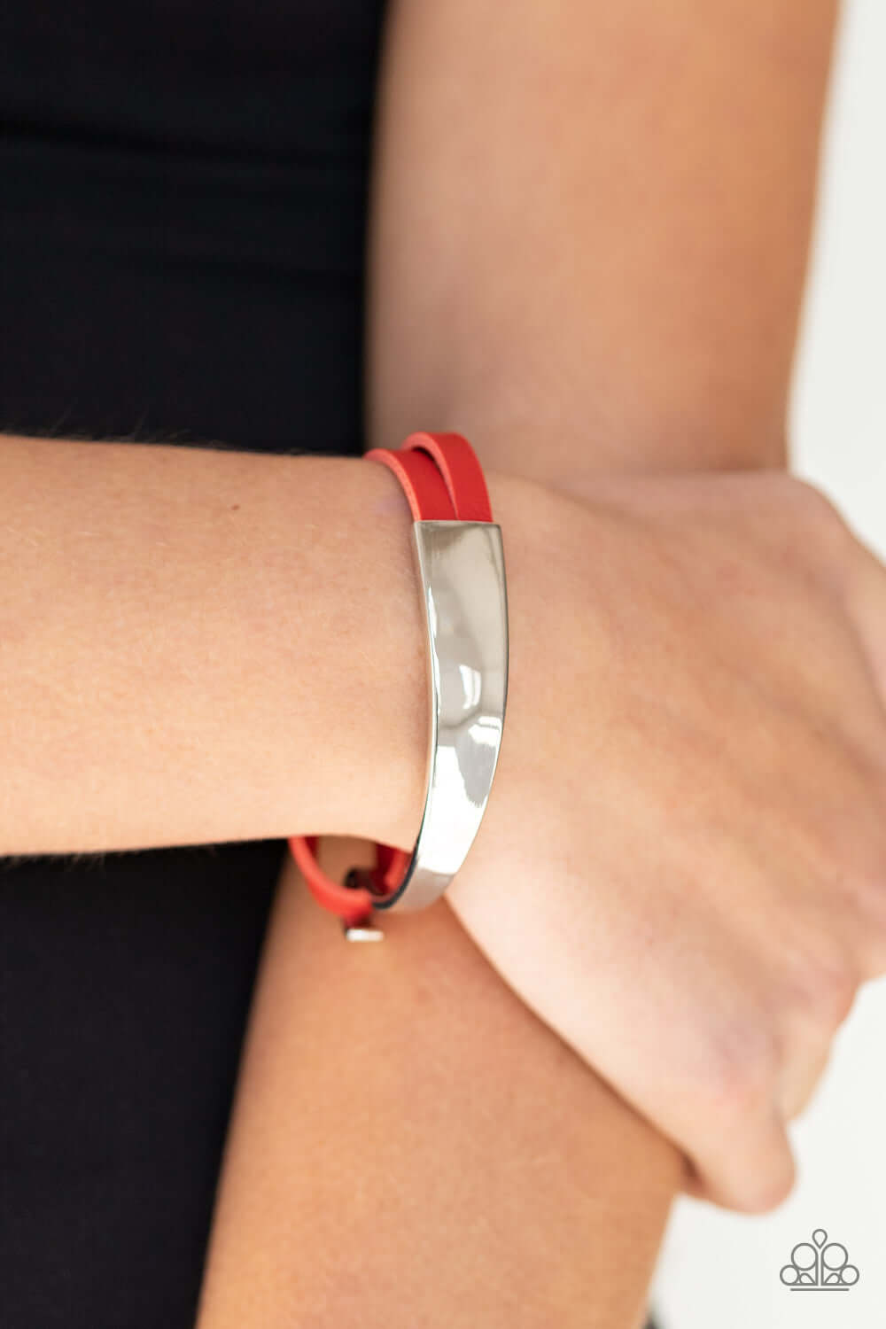 A Notch Above The Rest - Paparazzi Accessories Red Bracelet $5 Jewelry with Janet Morgan Bracelets