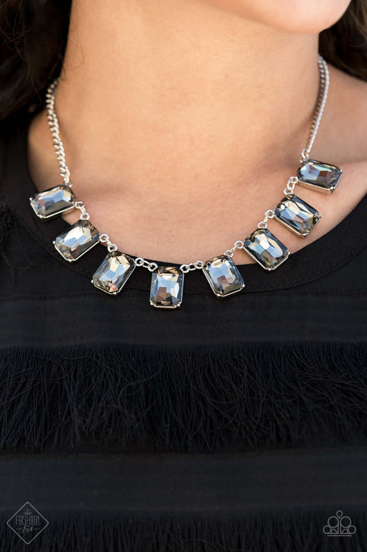 After Party Access - Silver Paparazzi Necklace $5 Jewelry with Janet Morgan Necklaces