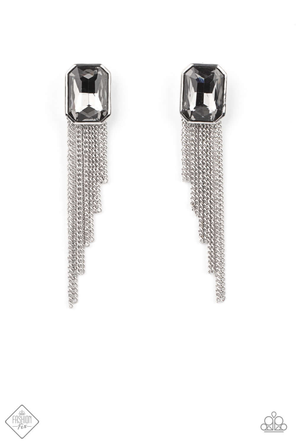 Save for a REIGNy Day - Silver Paparazzi Accessories Earrings $5 Jewelry with Janet Morgan Earrings