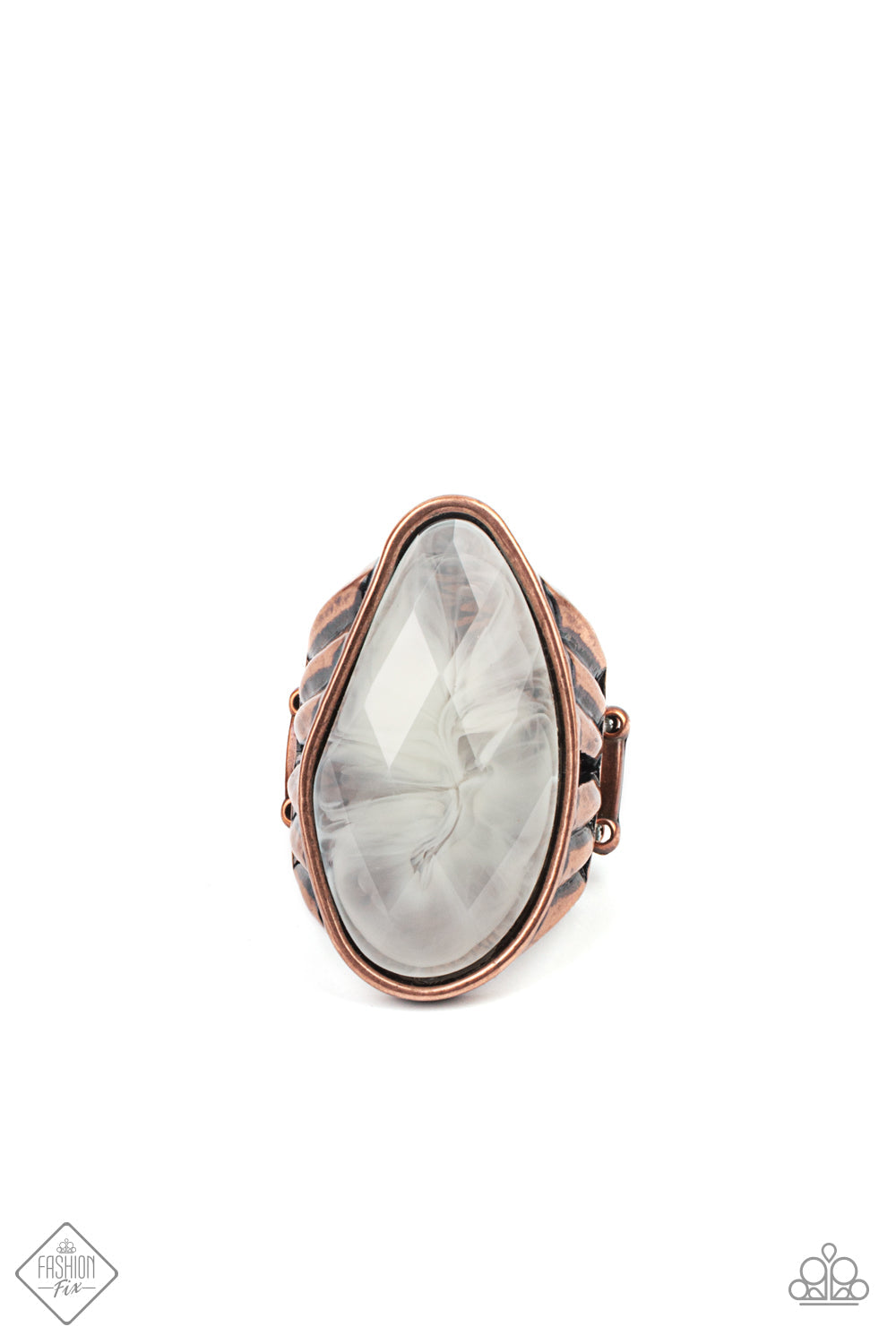 Magically Mystified - Copper Paparazzi Ring $5 Jewelry with Janet Morgan rings