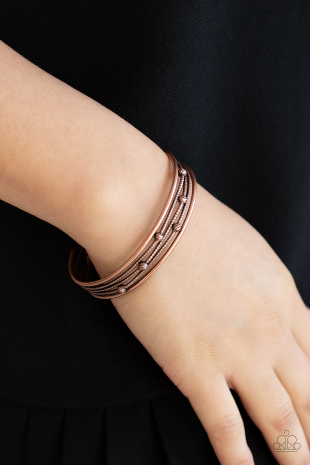 Extra Expressive - Copper Paparazzi Accessories Bracelet $5 Jewelry with Janet Morgan Bracelets