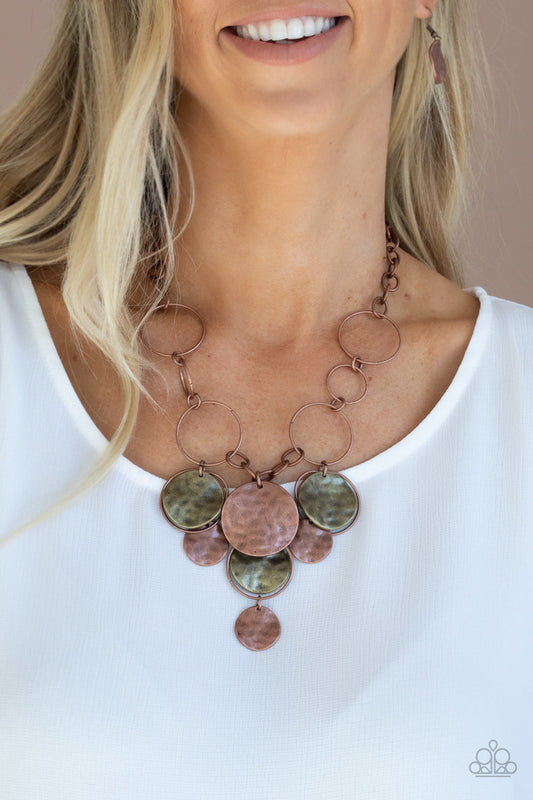 Learn the HARDWARE Way - Copper Paparazzi Accessories Necklace $5 Jewelry with Janet Morgan Necklaces