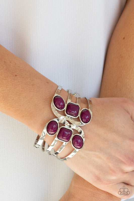 Mystified - Purple Paparazzi Accessories Bracelet $5 Jewelry with Janet Morgan Bracelets