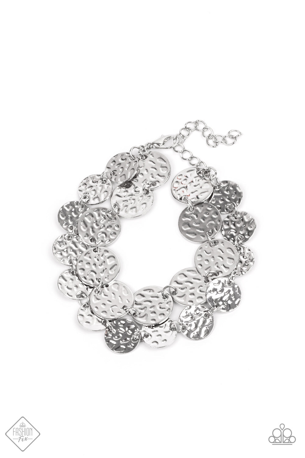 Rooted To The SPOTLIGHT - Silver Paparazzi Accessories Bracelet $5 Jewelry with Janet Morgan Bracelets