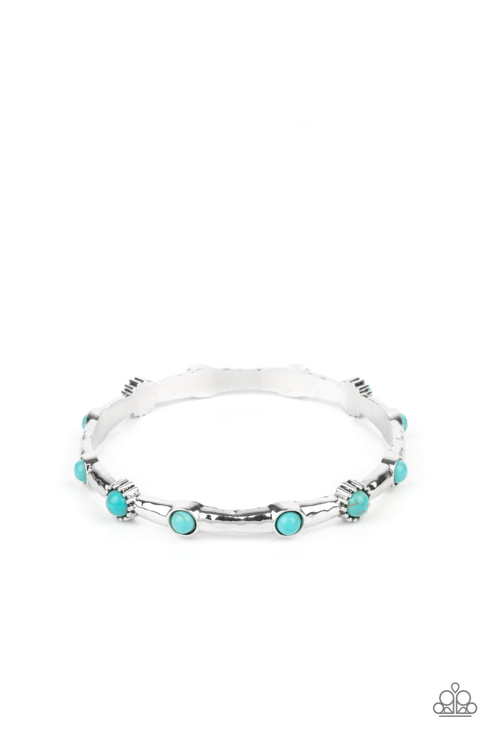 Rebel Sandstorm - Blue Paparazzi Accessories Bracelet $5 Jewelry with Janet Morgan Bracelets