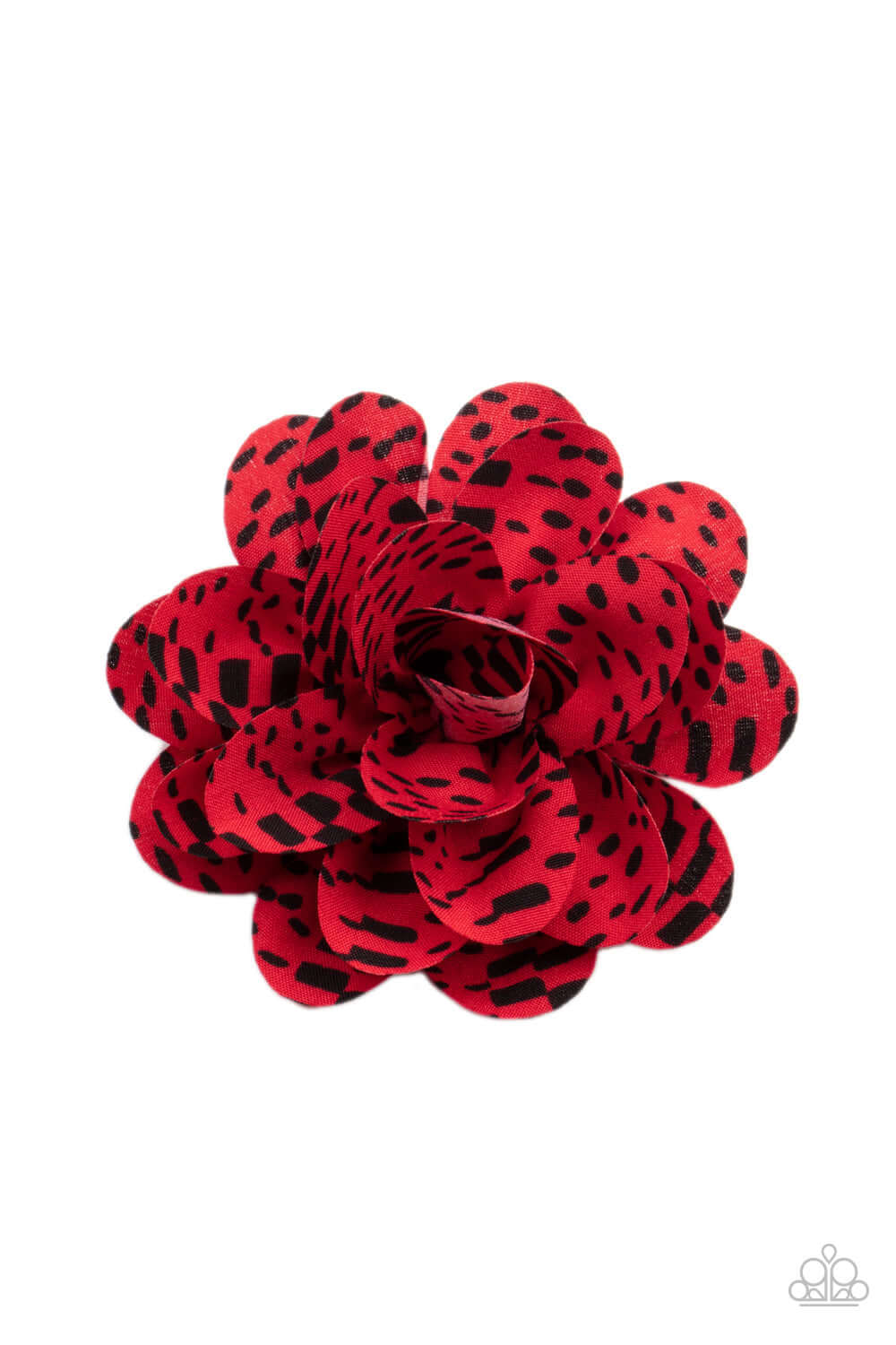 Patterned Paradise - Red $5 Jewelry with Janet Morgan Hair Accessories