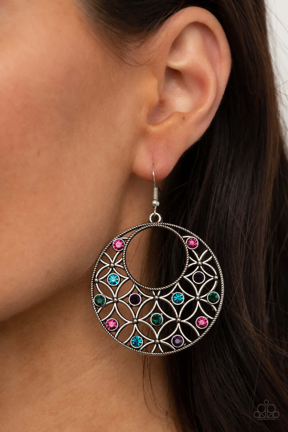 Garden Garnish - Paparazzi Accessories Multi Earring $5 Jewelry with Janet Morgan Earrings