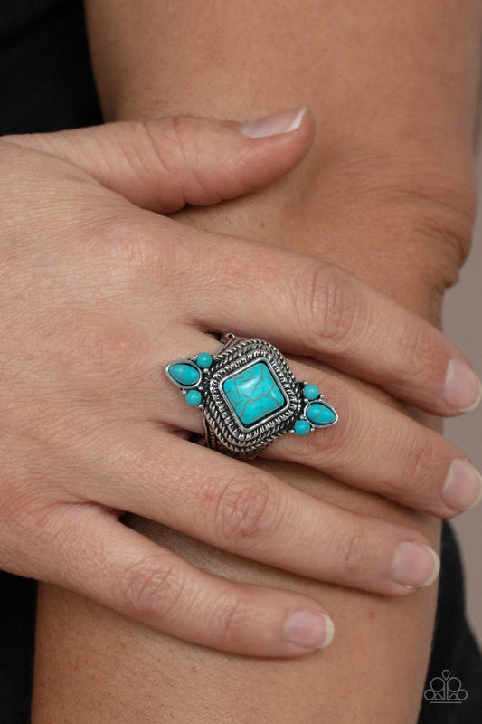 Mesa Mystic - Paparazzi Accessories Blue Ring $5 Jewelry with Janet Morgan Jewelry