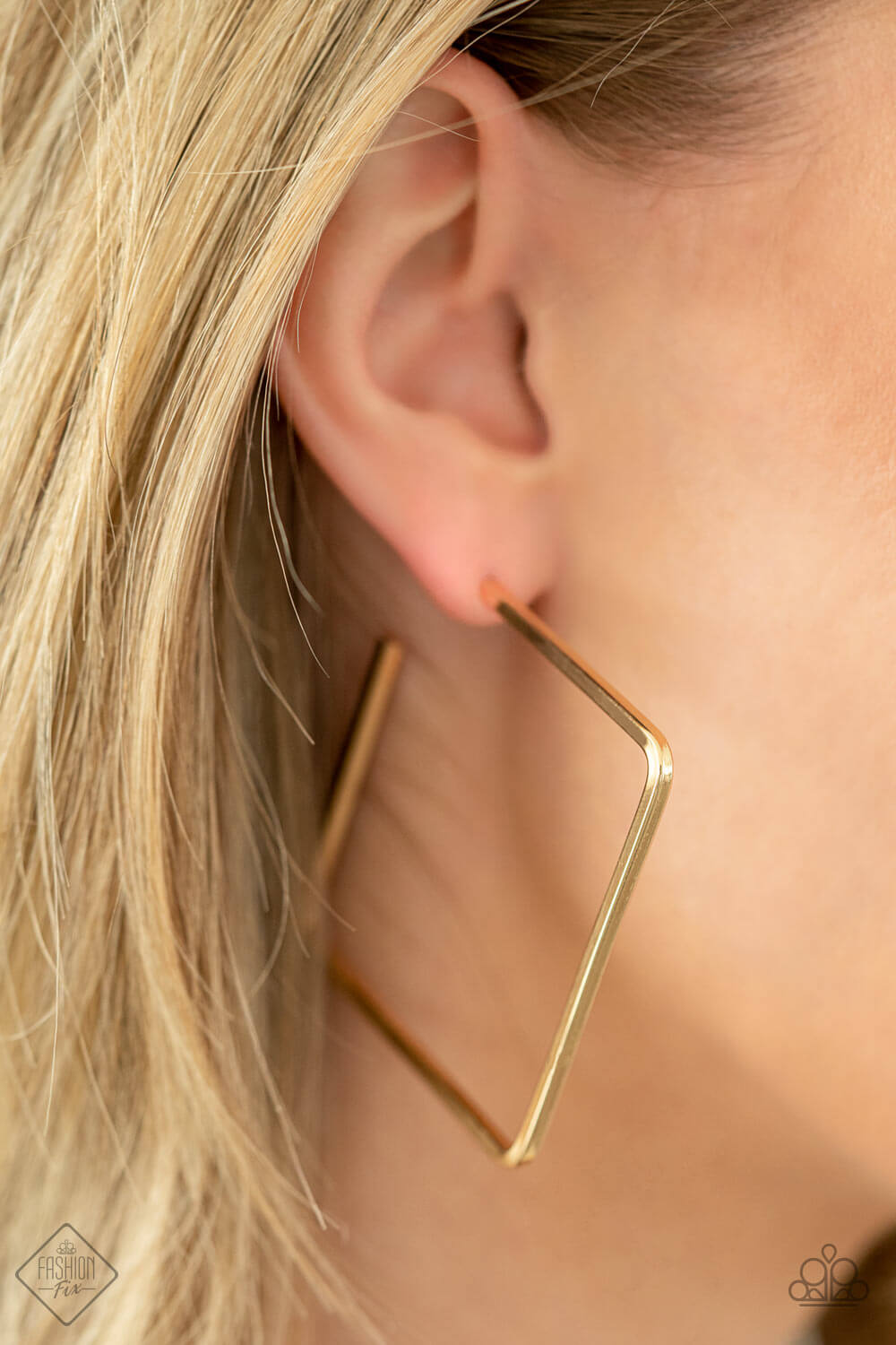 Material Girl Magic - Paparazzi Accessories Gold Earrings $5 Jewelry with Janet Morgan Earrings