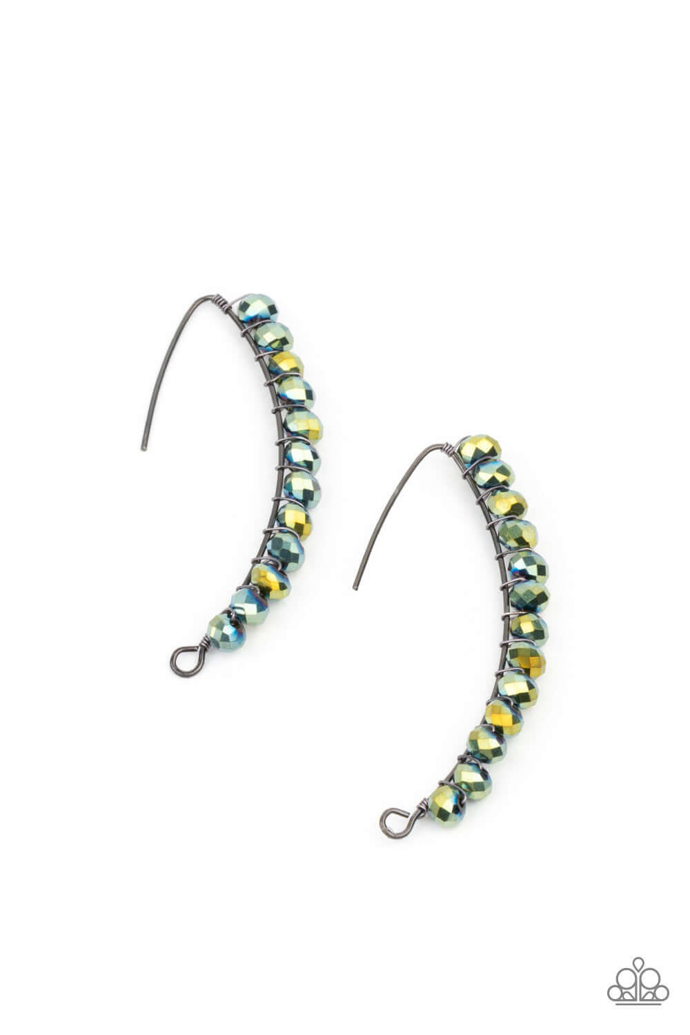 GLOW Hanging Fruit - Multi Paparazzi Accessories Earring $5 Jewelry with Janet Morgan Earrings