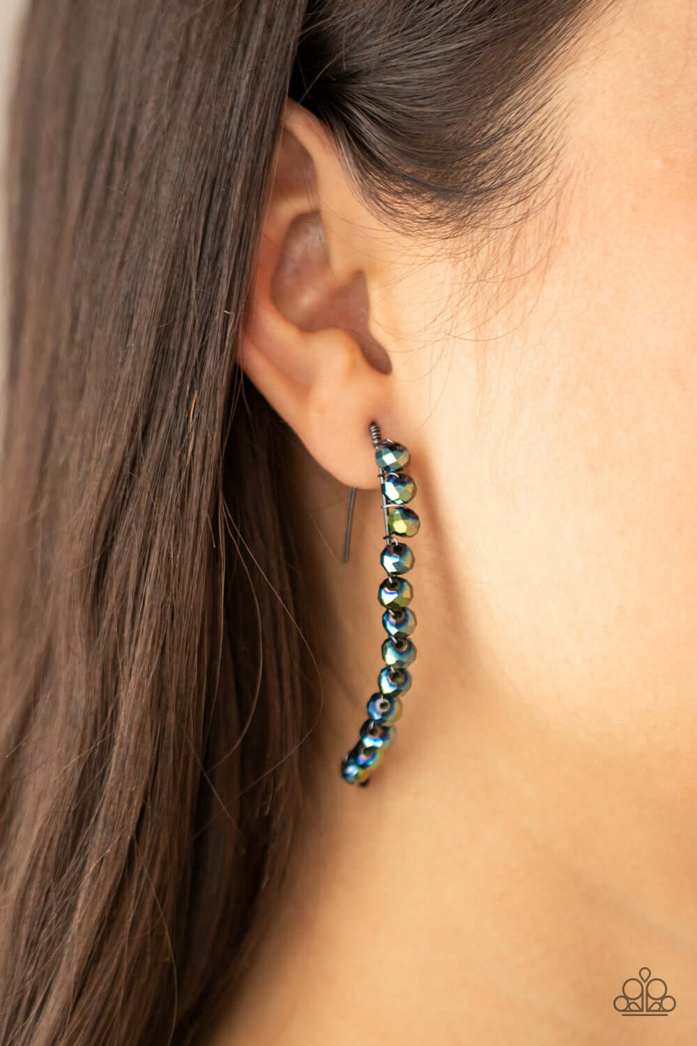 GLOW Hanging Fruit - Multi Paparazzi Accessories Earring $5 Jewelry with Janet Morgan Earrings