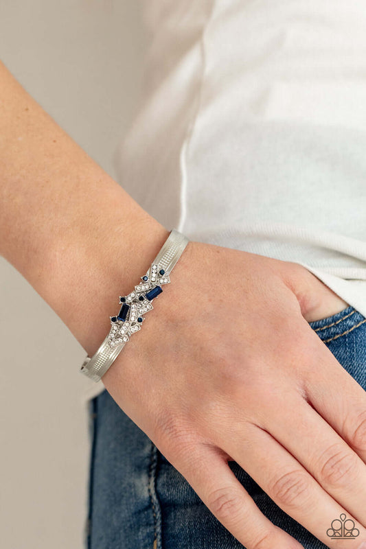 A Chic Clique - Paparazzi Accessories Blue Bracelet $5 Jewelry with Janet Morgan Bracelets