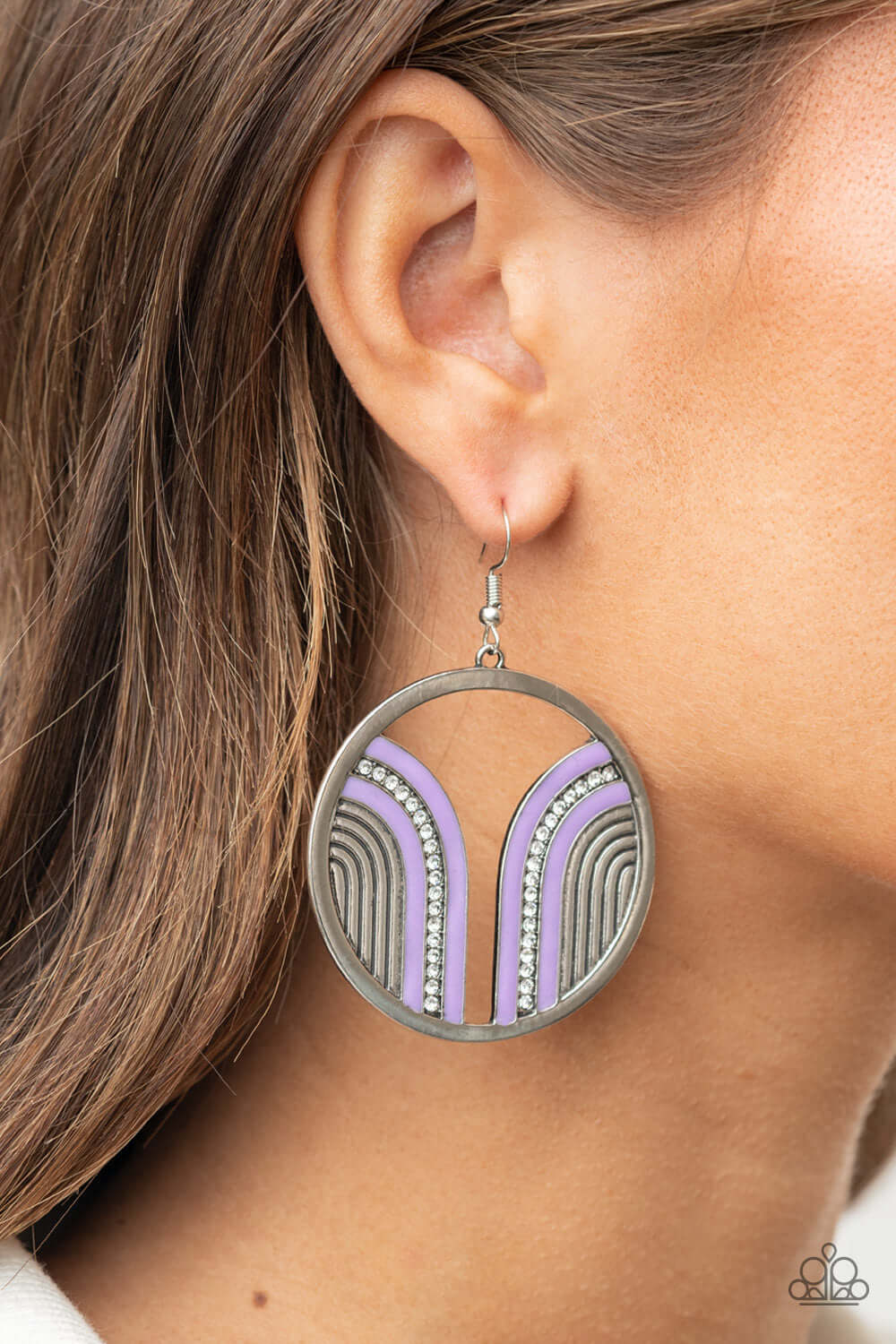 Delightfully Deco - Paparazzi Accessories Purple Earrings $5 Jewelry with Janet Morgan EARRINGS