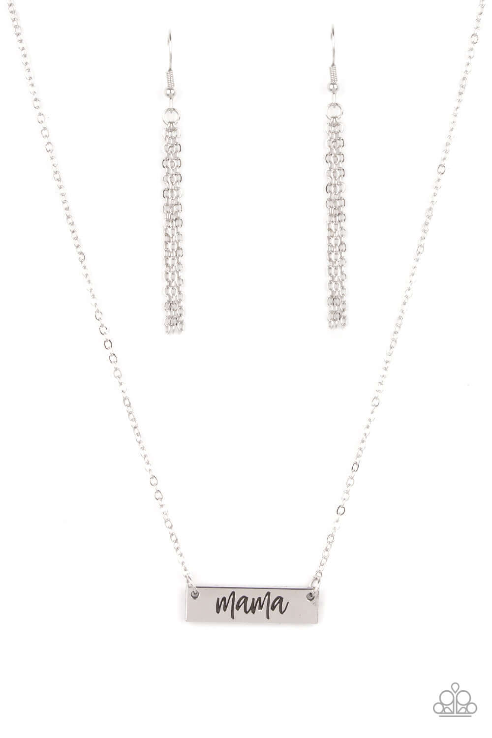 Blessed Mama - Paparazzi Accessories Silver Necklace $5 Jewelry with Janet Morgan Necklace