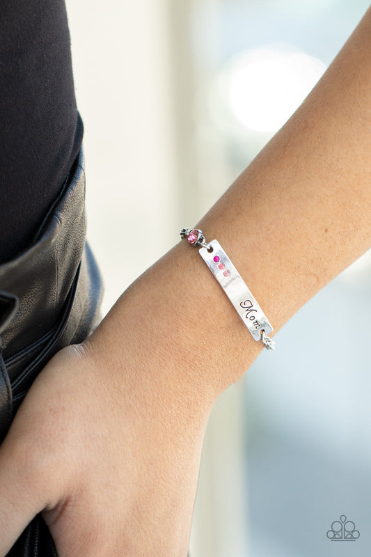 Mom Always Knows - Paparazzi Accessories Pink Bracelet $5 Jewelry with Janet Morgan Bracelets