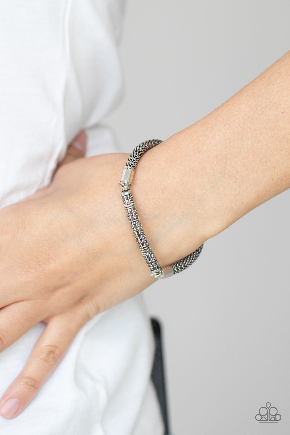 Fearlessly Unfiltered - Paparazzi Accessories Silver Bracelet $5 Jewelry with Janet Morgan Bracelets