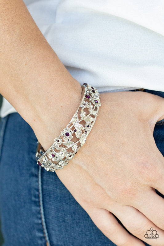 Ripe for the Picking - Purple Paparazzi Accessories Bracelet $5 Jewelry with Janet Morgan Bracelets