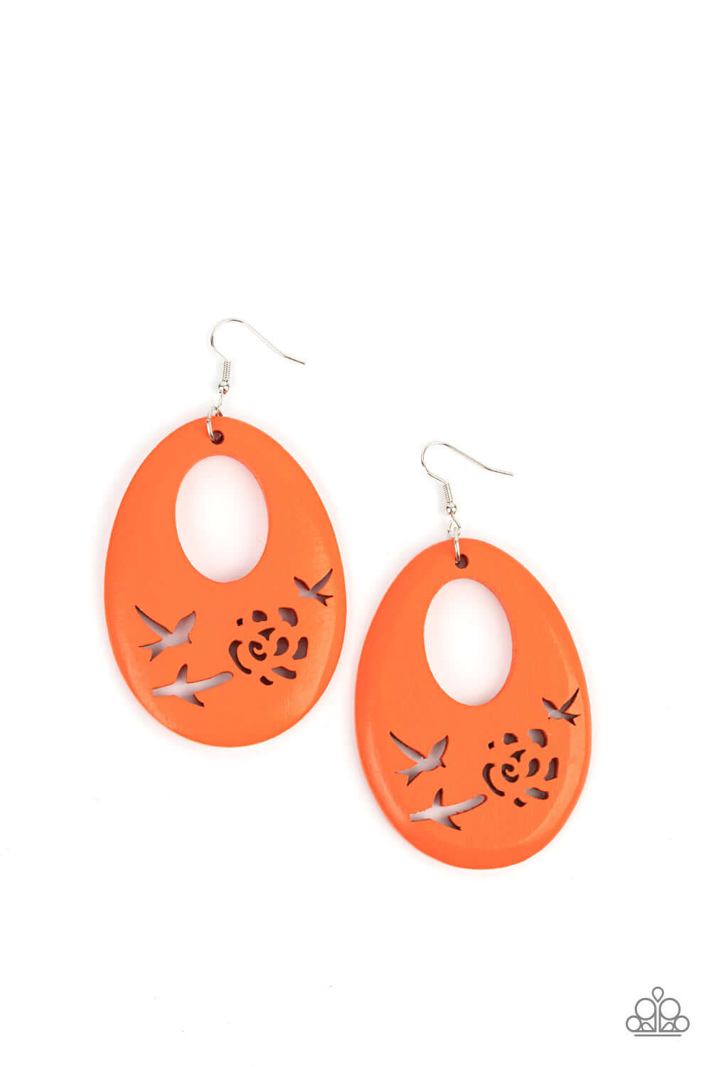 Home TWEET Home - Paparazzi Accessories Orange Earrings $5 Jewelry with Janet Morgan EARRINGS