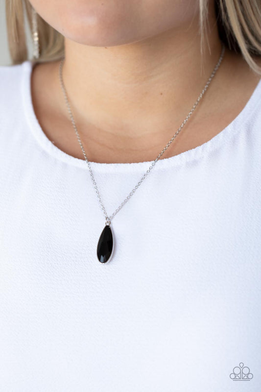 Prismatically Polished - Black Paparazzi Accessories Necklace $5 Jewelry with Janet Morgan Jewelry