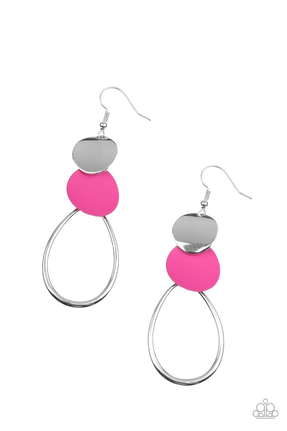 Retro Reception - Pink Paparazzi Accessories Earrings $5 Jewelry with Janet Morgan Earrings