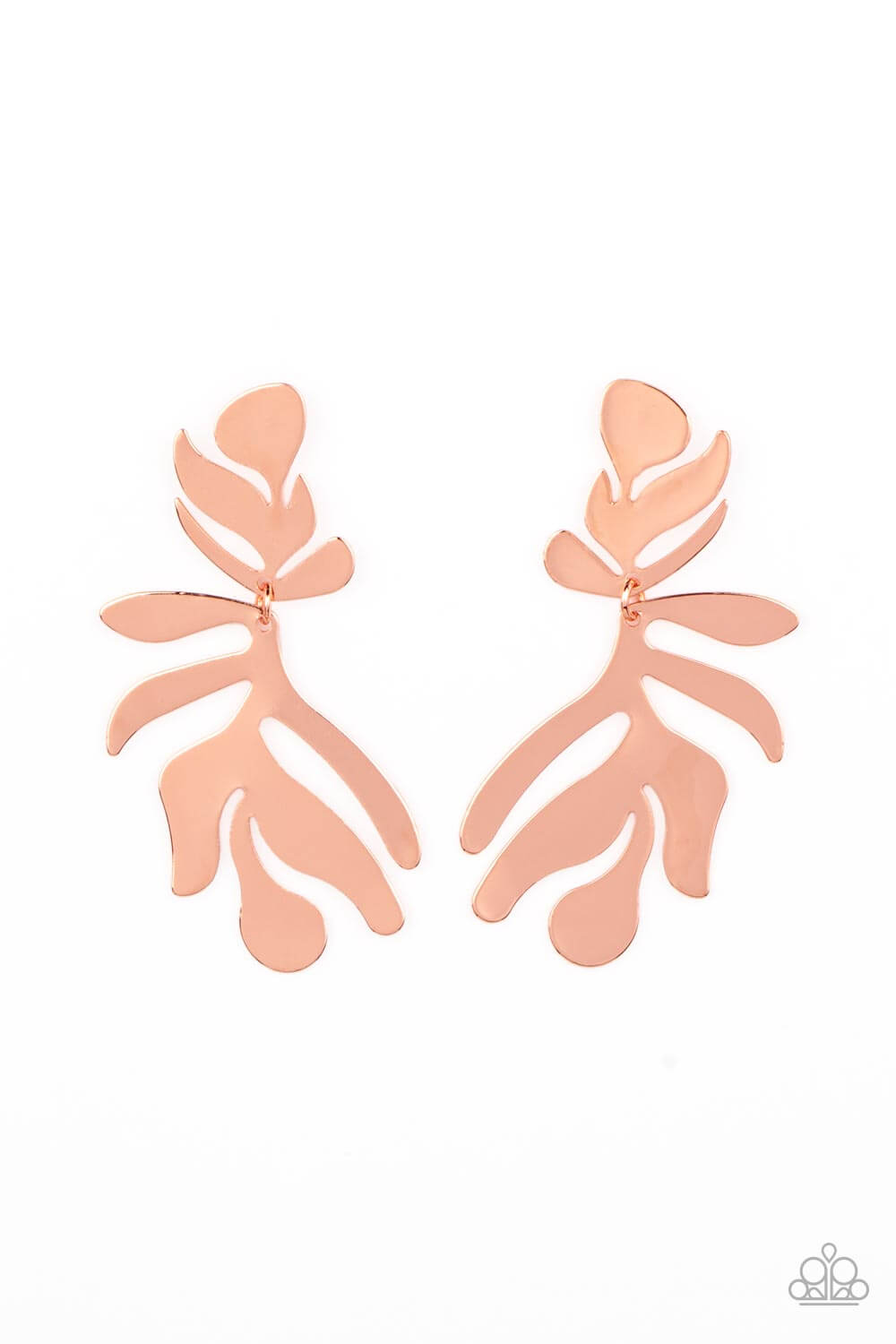 Palm Picnic - Paparazzi Accessories Copper Earrings $5 Jewelry with Janet Morgan Earrings