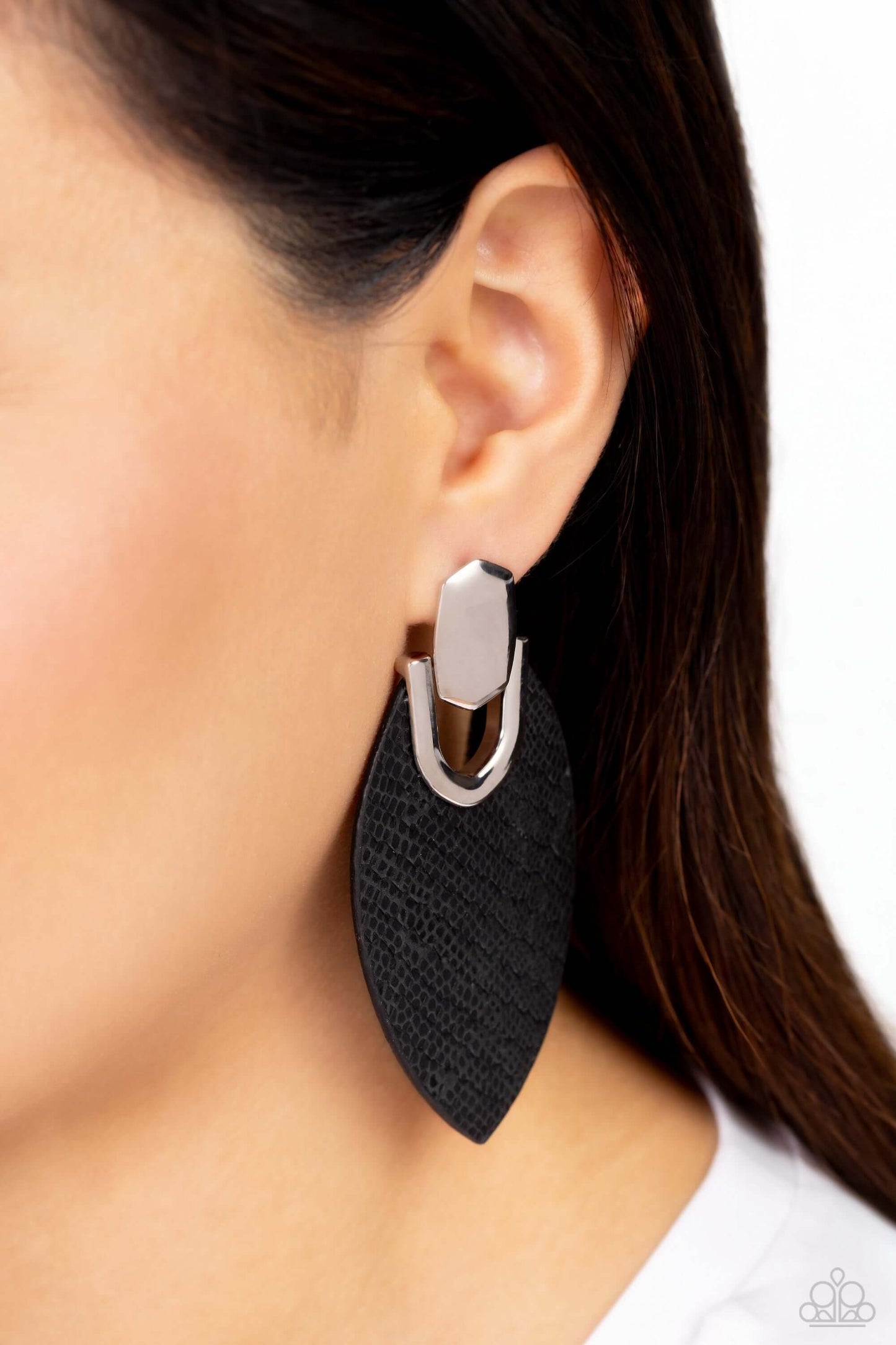 Wildly Workable - Black Paparazzi Earrings $5 Jewelry with Janet Morgan Earrings