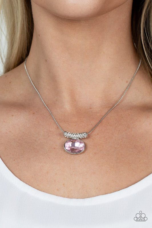 Pristinely Prestigious - Paparazzi Accessories Pink Necklace $5 Jewelry with Janet Morgan Necklaces