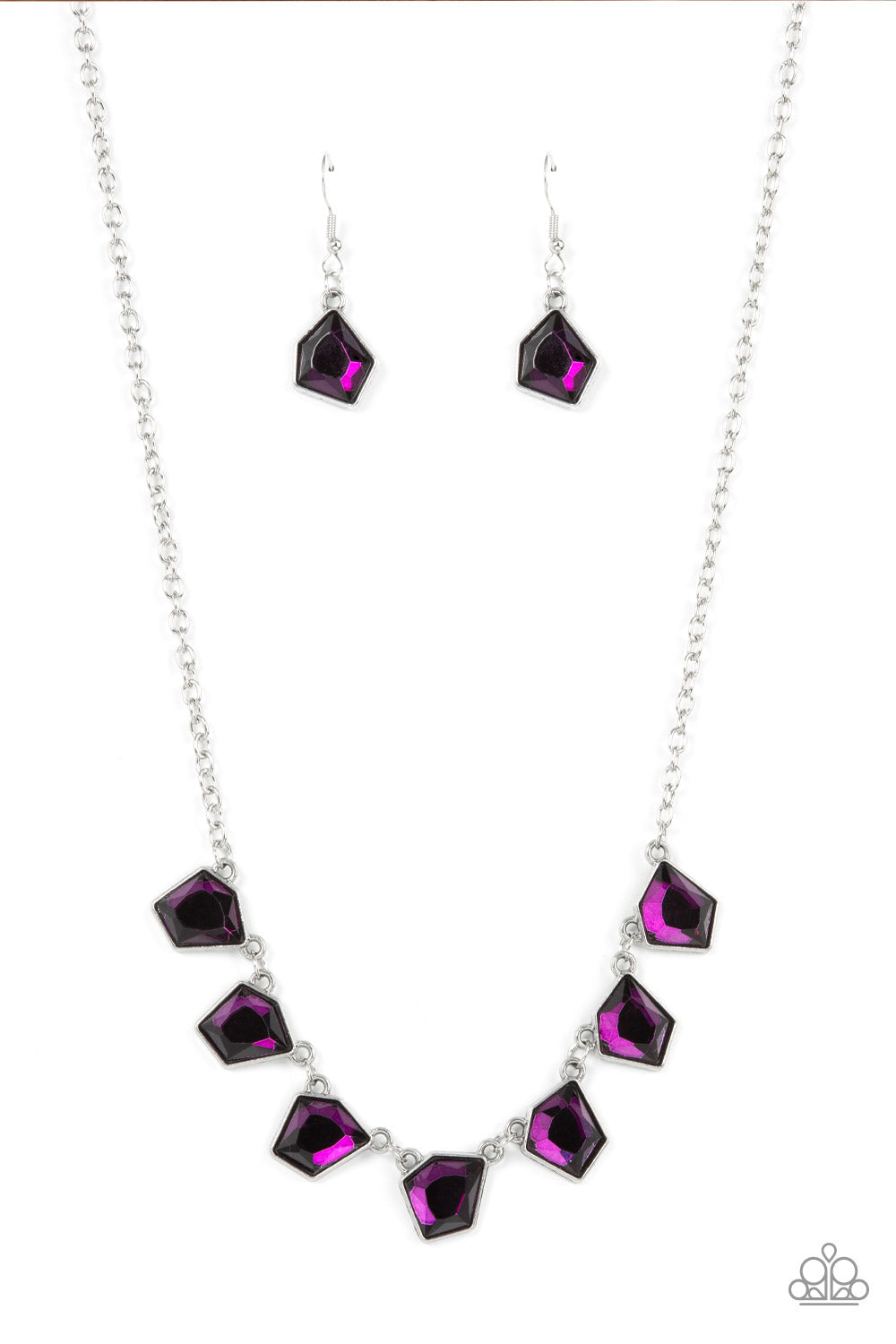 Experimental Edge - Paparazzi Accessories Purple Necklace $5 Jewelry with Janet Morgan Necklace